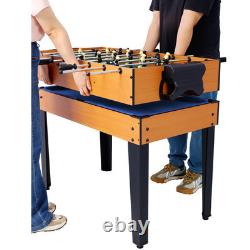 5 in 1 Multi Game Table Billiards Foosball Air Hockey Pong Basketball