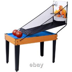 5 in 1 Multi Game Table Billiards Foosball Air Hockey Pong Basketball