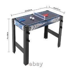 5-in-1 Multi Game Table Hockey Billiards Table Tennis Bow and Arrow Shooting USA