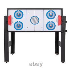 5-in-1 Multi Game Table Hockey Billiards Table Tennis Bow and Arrow Shooting USA