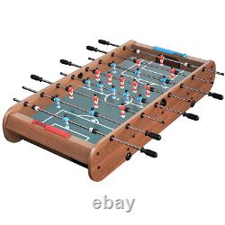53 2-in-1 Game Table Foosball and Air Hockey Arcade for Family Fun