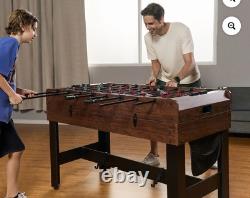 54 4-In-1 Multi Game, Pool Table, Table Tennis Pong Table, Air Hockey, Foosball