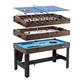 54 4-In-1 Multi Game Pool Table Table Tennis Pong Table Air Hockey Foosball by
