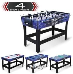 54 4 in 1 Multi Game Arcade Combination Table Foosball, Table Tennis