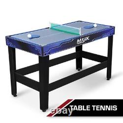 54 4 in 1 Multi Game Arcade Combination Table Foosball, Table Tennis