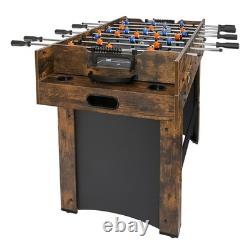 54 Air Hockey Table 3-in-1 Air Powered Combo Table Hockey Ping Pong Foosball