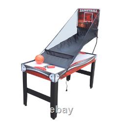 54 In. Scout 4-In-1 Multi-Game Table With Basketball, Air Hockey, Table Tennis A