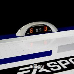 54 Inch Air Powered Hockey Table Game Play With LED Electronic Scorer Sturdy Leg