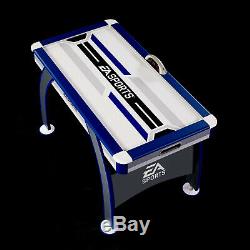 54 Inch Air Powered Hockey Table Game Play With LED Electronic Scorer Sturdy Leg