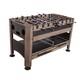 56 4-in-1 Swivel Multi-Game Table Air Hockey, Billiards, Foosball, Ping