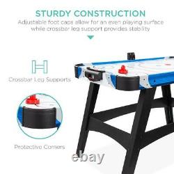 58 Inch Air Powered Hockey Table Overhead Electronic Scorer Game Sports Kids Fun