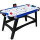 58in Mid-Size Air Hockey Table For Game Room With 2 Pucks, 2 Pushers, LED Score
