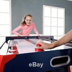60 Inch Hockey Table With Overhead LED Electronic Scorer Air Powered Durable