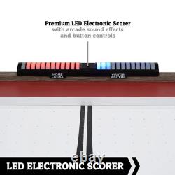 66 Air Hockey with Table Tennis Top and LED Scorer