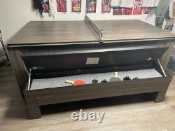 7'3 Multiple Games Table, Air Hockey, Dining and Table Tennis Table