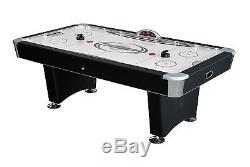 7.5' Foot Stratosphere Stereo Air Hockey Table w LED Lights & Scoring, Pro Style