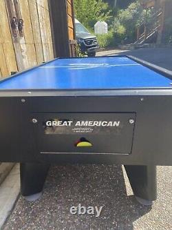 7' Great American Power Air Hockey Coin-Op Side Score Game