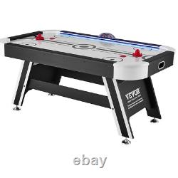 72 Air-Powered Hockey Table LED Sports Hockey Game with Electronic Score System 72 Air-Powered Hockey Table LED Sports Hockey Game with Electronic Score System