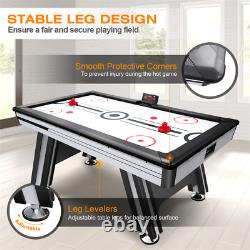 72 Indoor Hockey Table for Kids and Adults LED Sports Hockey Game for Family