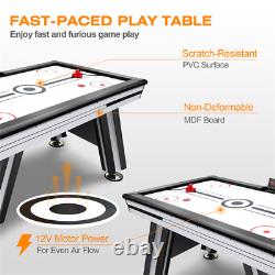 72 Indoor Hockey Table for Kids and Adults LED Sports Hockey Game for Family