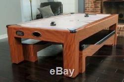 7Ft Air Hockey Table Tennis Combo Set-Hathaway