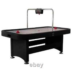 7ft Air Hockey Table Arcade Game 4 Player Adults Kids Toy Xmas Gift Set NEW