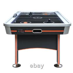 7ft. Arcade Level Air Hockey Table with Electronic Scoring Unit & Sound Effects