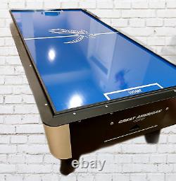 8' Great American Power Air Hockey Table withBONUS Ping Pong Table Topper