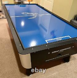 8' Great American Power Air Hockey Table withBONUS Ping Pong Table Topper