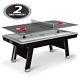 80 Air Hockey Table With Table Tennis Ping Pong Top 2-In-1 Indoor Family Game