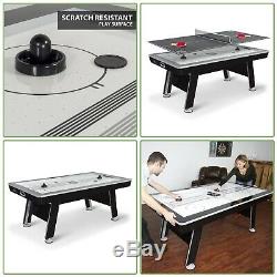 80 In Air Powered Hover Hockey Table Tennis Top Sports Game Indoor Activity Play