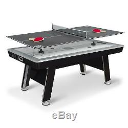 80 NHL Air Powered Hover Hockey Table with Tennis Table Top Home Game Room