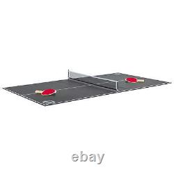 80 Power Play 2-in-1 Air Hockey Table with Table Tennis Top