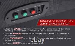 84 120V Air-Powered Hockey Table Sport Hockey Game Sounds LED Scoring Game Room