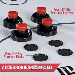 84 Air Powered Hockey Table Air Hockey With Playing Accessories & LED Scorer