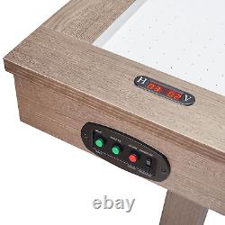84 Airzone Premium Air Hockey Table with High End Blower & Wood Finish