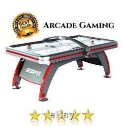 84 Fast-Line Air Powered Hockey Table Game Arcade High Quality Man Cave LED