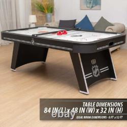 84 Indoor Air Hockey Table Electronic Overhead Projection LED Light Up Game