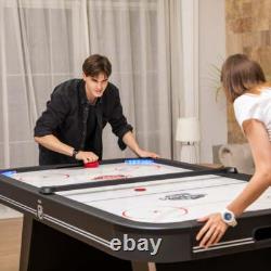 84 Indoor Air Hockey Table Electronic Overhead Projection LED Light Up Game