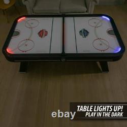 84 Indoor Air Hockey Table Electronic Overhead Projection LED Light Up Game
