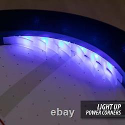 84 Indoor Air Hockey Table Electronic Overhead Projection LED Light Up Game