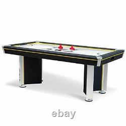 84 inch Air Powered Hover Hockey Table Indoor Game with 2 Pucks Triple Deke