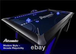 90 Indiglo LED Light UP Arcade Air Powered Hockey Table Includes Light Up