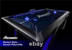 90 Indiglo LED Light up Arcade Air Powered Hockey Table Includes Light up Puc