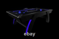 90 or 7.5 Ft LED Light up Arcade Air Powered Hockey Tables Includes Light up