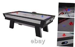 90 or 7.5 ft LED Light UP Arcade Air Powered Hockey Tables Includes Light