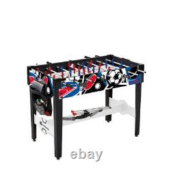 AIR HOCKEY CHECKERS CHESS FOOSBALL GAME TABLE 48 12-in-1 Accessories Included