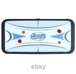 AIR HOCKEY GAME TABLE SET Digital Scoreboard Accessories Included Blue 60