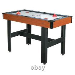 AIR HOCKEY POOL BILLIARD TABLE TENNIS GAME TABLE 48 3-in-1 Accessories Included