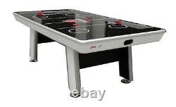AIR HOCKEY TABLE 8' Air Powered LED Scorer Accessories Included Gray Black